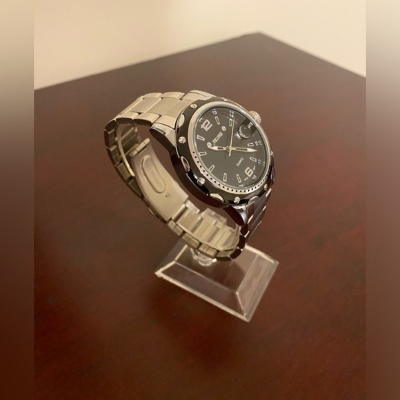 Black face Skone men fashion watch - Picture 3 of 3